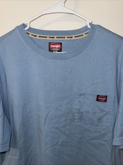 Mens Size XL/XG Wrangler Heavyweight Pen Pocket Tshirt Top