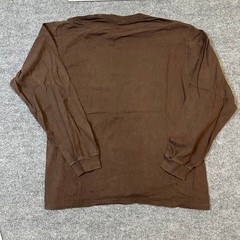 Anvil Long Sleeve Shirt Mens XL Brown Durango Silverton Railroad Graphic Cotton