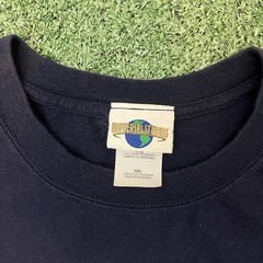 Rare Vintage Universal Studios Hollywood Puff Print Style Promo Shirt XXL Navy