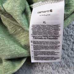 CARHARTT Shirt Men Extra Large XL GREEN Loose Fit Work Heavyweight Pocket NWT