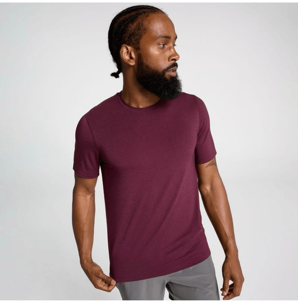 VRST Icon Short Sleeve in sawtooth stripe men’s T-shirt size S NWT