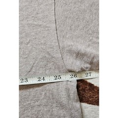 Essentials Fear Of God Men’s FW’23 S/S Tonal Logo Tee NC3 Core Heather Small