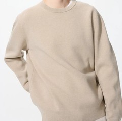 UNISEX Wear UNIQLO Machine-Washable Milano Ribbed Sweater Stretchy Knit