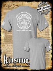 This Is My GUN PERMIT Don’t Tread on Me 2nd Amendment T-Shirt Firearm Rights USA