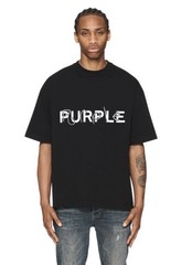 Purple Brand pure cotton T-shirt short sleeved