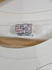 Vintage Dim Sum T-Shirt XL Hong Kong Pearl Of The Orient All Over Map Print AOP