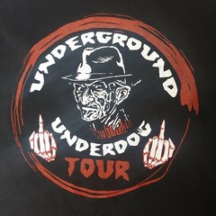 Pouya Underground Underdog Tour Shirt Large Rap Music Freddy Flipping The Bird