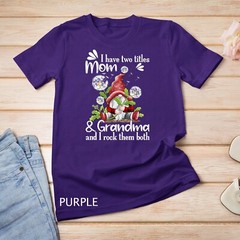 I have two titles MOM and grandma Dandelion Gnome mother day Unisex T-shirt