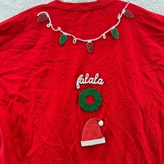 Elf Ugly Shirt XXL Mens Red Tee 2XL Ripple Junction Christmas Movie Funny Top