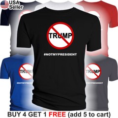Anti Donald Trump Impeach T-Shirt Not My President USA Policital Democrat US