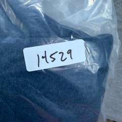 LL Bean Henley Shirt Mens Medium Blue River Driver Wool Blend Base Layer Outdoor