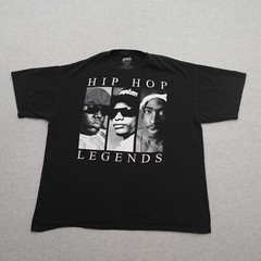 Hip-Hop Legends Shirt Adult 2XL 2Pac Eazy-E Biggie 90s Music Rap Tee 29×25