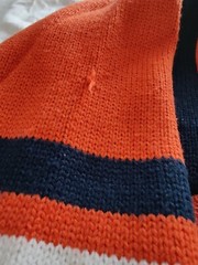 Delf Collection Baseball T.E.A.M. Orange Navy Blue Number 50 XL