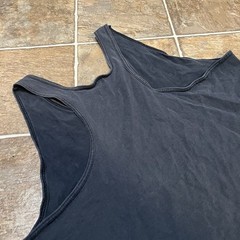 VINTAGE Everlast Boxing T-Shirt Mens Size L Black Stringer Muscle Tee 90s