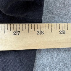 Four-Stretch Shirt Men 3XL Black V-Neck Twill Pockets Tagless Relaxed Fit