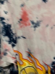Rare Avenged Sevenfold A7X PYROMANIAC Tie Dye Style T-Shirt Sz L