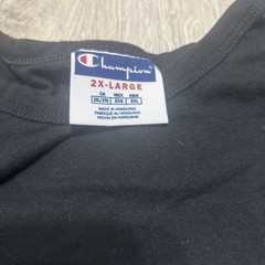 Champion Men’s Classic Jersey T-Shirt, Black – 2XL