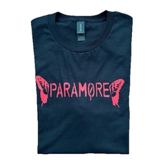 Paramore T-Shirt 100% Lightweight Ringspun Cotton NEW Black Mens Unisex Fit S-XL