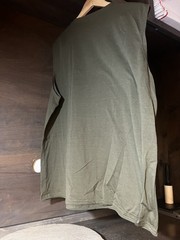 Coofandy Mens SIZE XXL Olive Green Casual Sleeveless Tank Top POLY SPANDEX NICE