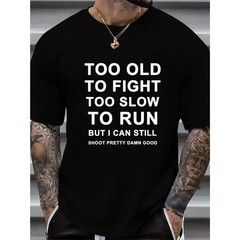 Men Crew Neck Short Sleeve T-Shirts – Breathable Slight Stretch Polyester Fabric