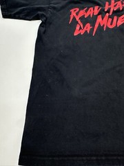 Yazbek Anuel Real Hasta La Muerte T-Shirt Men Medium Spell Out..#22918