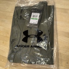 Under Armour Men’s Loose Left Chest Logo L T-Shirt, Green