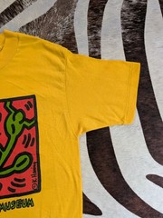 Rare Keith Haring 1986 80s Vintage Phoenix Art Museum Art Tee Shirt Men’s M EUC