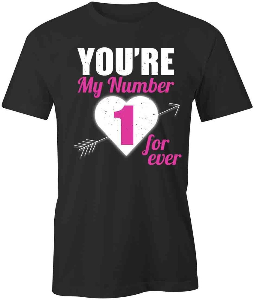 YOU’RE NUMBER 1 TShirt Tee Short-Sleeved Cotton CLOTHING S1BSA534