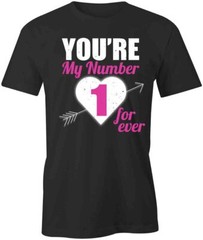 YOU’RE NUMBER 1 TShirt Tee Short-Sleeved Cotton CLOTHING S1BSA534