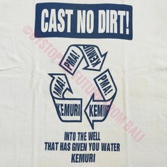 Rare Vintage Kemuri – Cast No Dirt! Good Manners! Japanese Ska Punk Band T-shirt