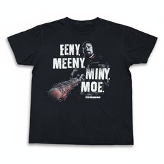 Delta Shirt Mens Large Black The Walking Dead Negan Lucille Promo Tee Zombie