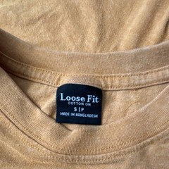 Cotton On Loose Fit Crew Neck Short Sleeve Cotton Brown Blue Springs AL Tee S