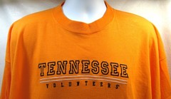 University of Tennessee Vols Men’s Shirt XXL Embroidered Orange T-Shirt UT New