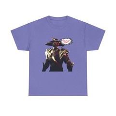 Samurai Warrior Illustration Tee | Dark Raiden T-Shirt | MK11 Themed Shirt