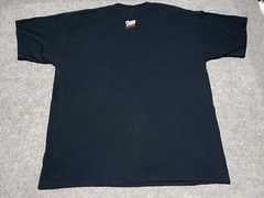 VINTAGE Y2K Rascal Flatts Black Coors Light Sponsor Rodeo Concert Tour Shirt