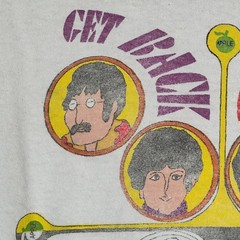 The Beatles T-Shirt Fits XL 24×28 Get Back Don’t Let Me Down Boxy Reprint 2019
