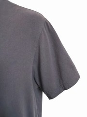 Calvin Klein Men’s M Dark Gray 100% Cotton Short Sleeve T-Shirt Plain No Pockets