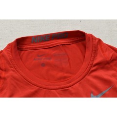 Nike Pro Dri-FIT Compression Long Sleeve Shirt Red Men’s Small Athletic Baselaye