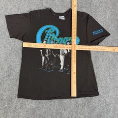 Vintage 90s Chicago Hearts In Trouble 1990 Tour T Shirt Music Band Tee Size XL