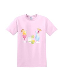 T-shirt small to 3xL – TROPICAL DRINKS sealife alcohol resort beach nautical fun