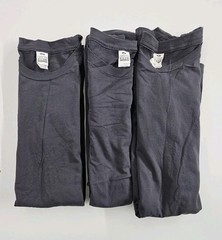New 3 Pack Pro Club Men’s Lightweight Longline Scoop Hem T-Shirts, S,L, XL, Gray