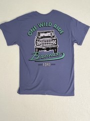 Ford T-shirt, Ford Bronco Tee, Cars & Trucks Shirt, Purple L Large