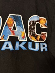 2Pac Shakur”All Eyez On Me” Vintage Black Short Sleeve Graphic T-Shirt Medium