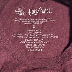 Harry Potter Adult T-Shirt – Gryffindor Quidditch Crest Logo- Small