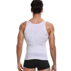Men Abs Tummy Control Slimming Body Shaper Undershirt Male Mesh Tank Top Vests