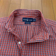 Ralph Lauren Polo BLAKE 80s-90s Vintage Short Sleeve Check Shirt Navy Japan