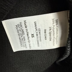 George Shirt Mens XS Black Long Sleeve Thermal Henley Stretch Knit