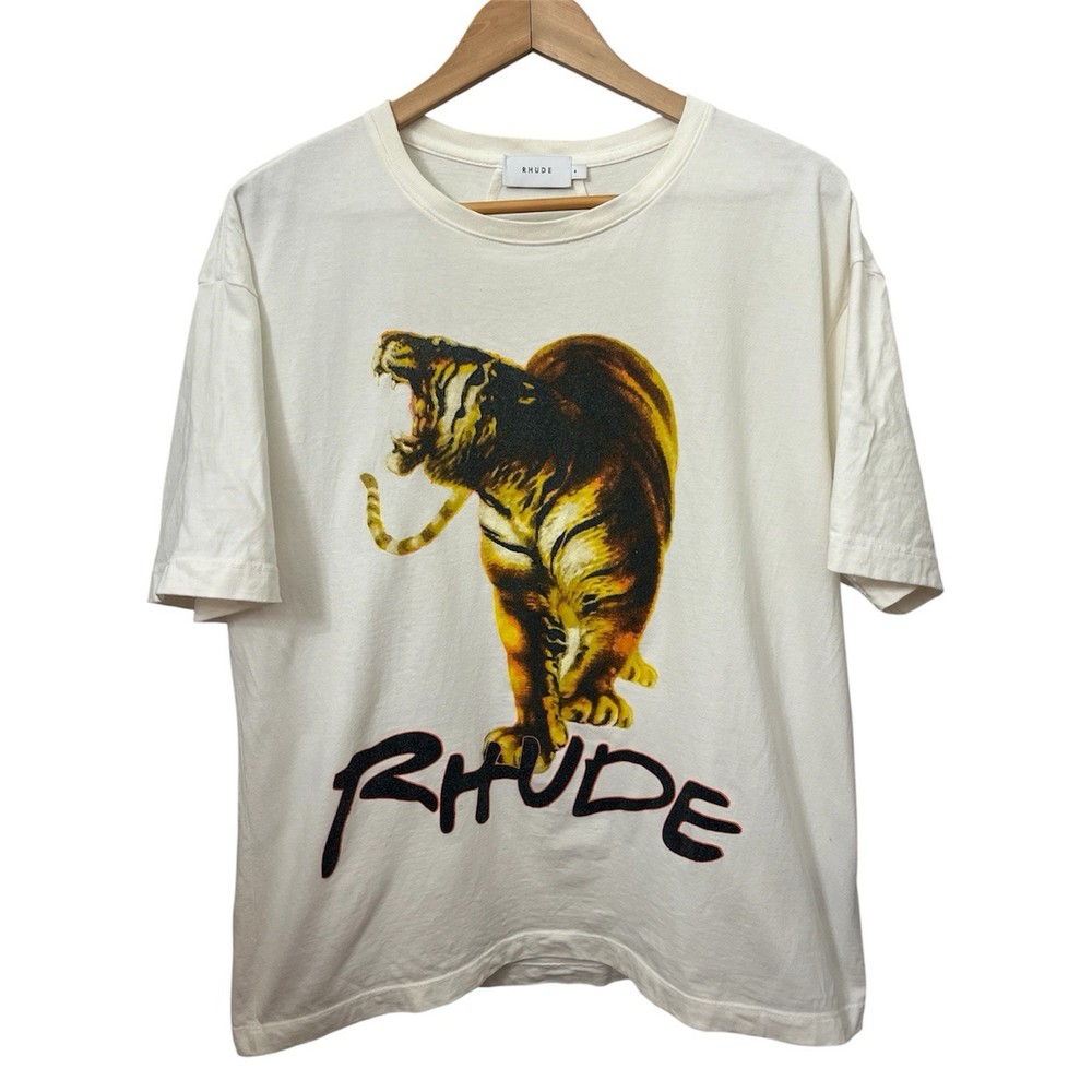Rhude Tiger Graphic Men’s T Shirt Size Small