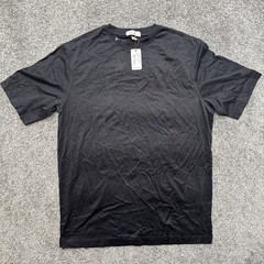 Mens Peter Millar Crewneck T Shirt Black MF13K100 Short Sleeve Solid Stretch