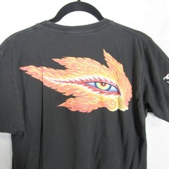 Tool Tour 2022 Los Angeles California Black Graphic T-Shirt Small Flaming Eye